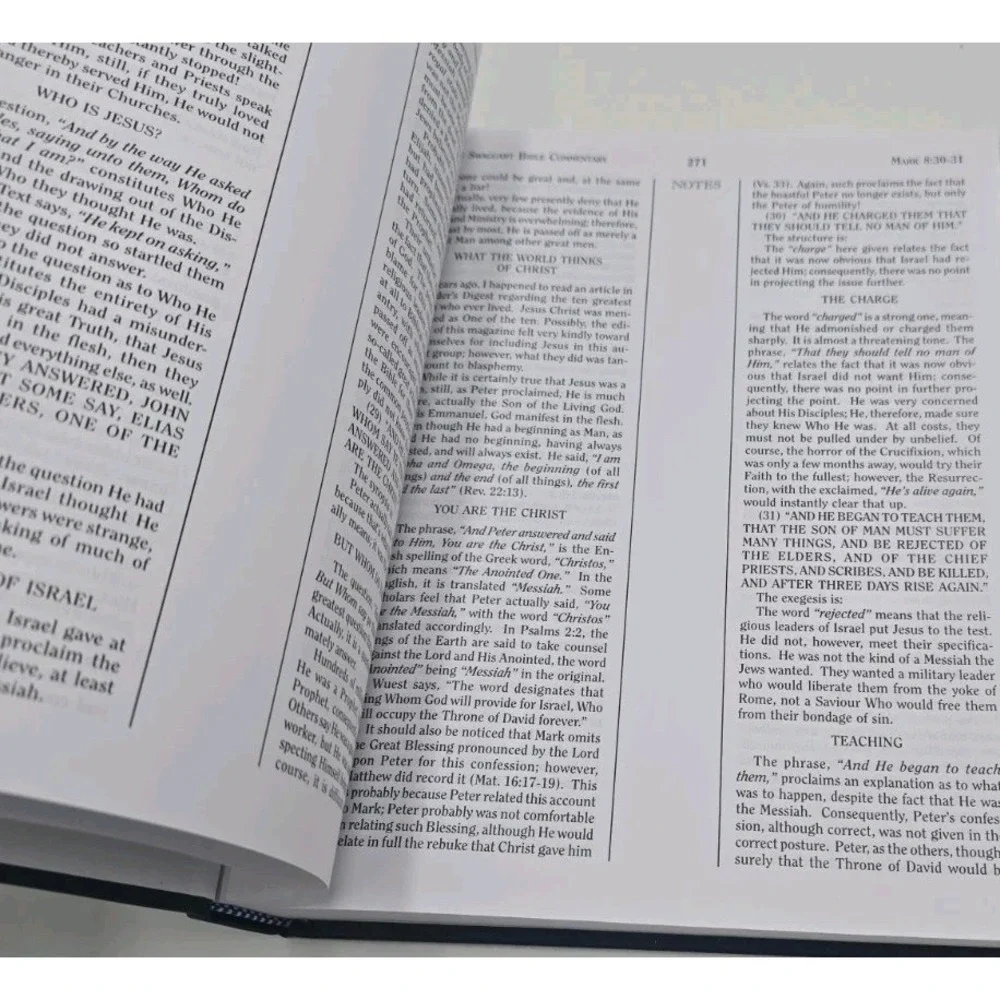 Jimmy Swaggart Bible Commentary Mark Christian Study Reference Book